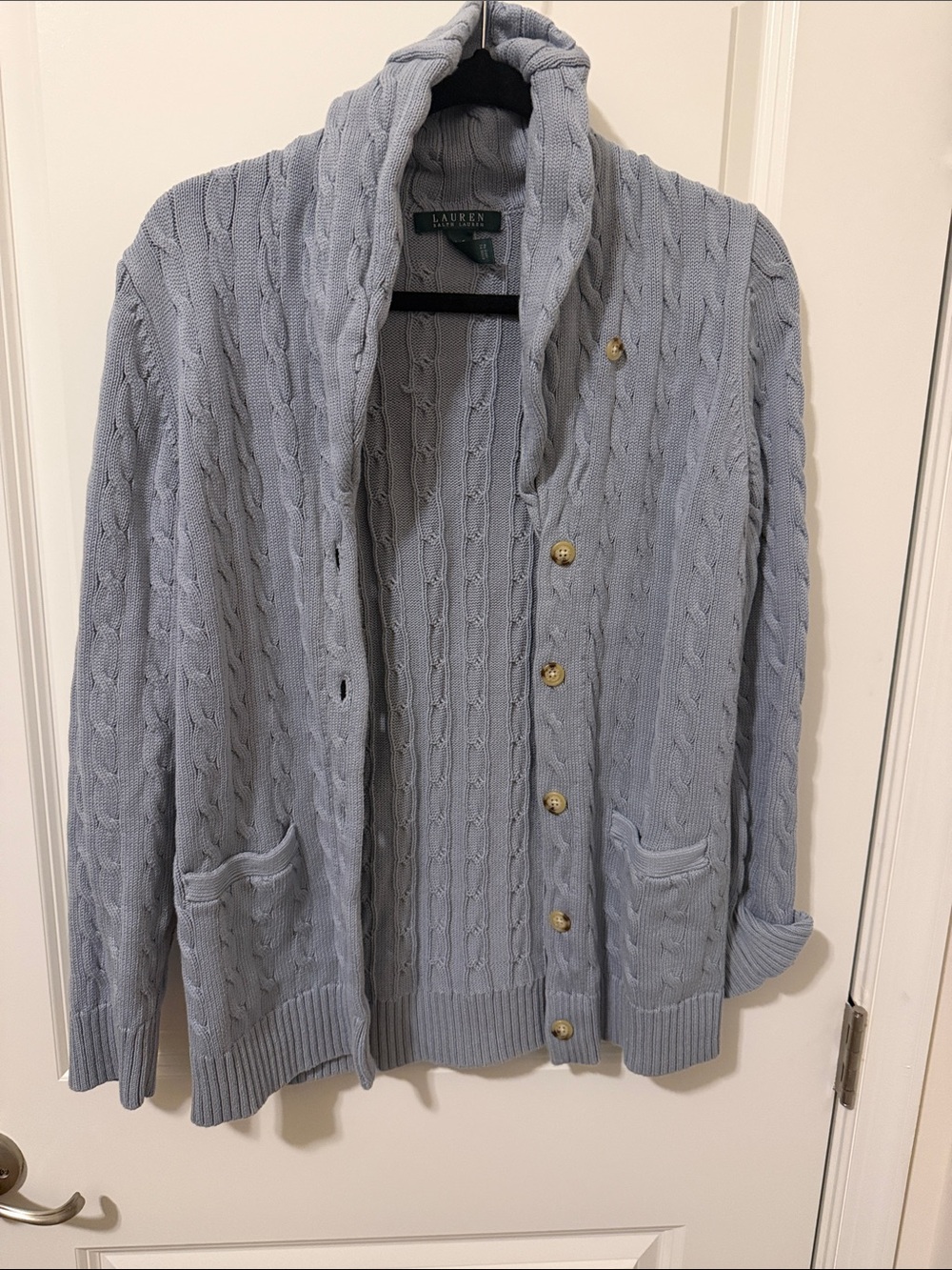 Lauren Ralph Lauren Cable Knit Cardigan